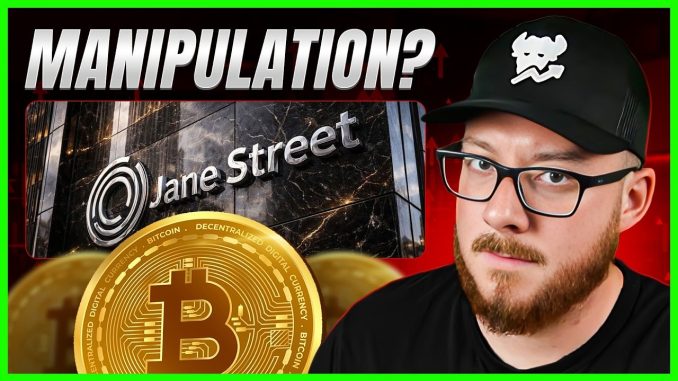 🚨 Jane Street Bitcoin Manipulation EXPOSED? The Truth About the 10AM Dumps