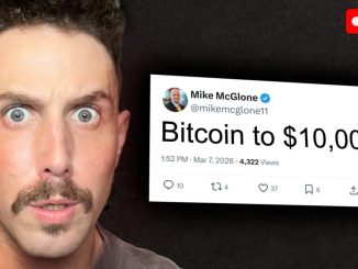 Top Analyst Predicts Bitcoin Will CRASH to $10,000 (LIVE Interview)