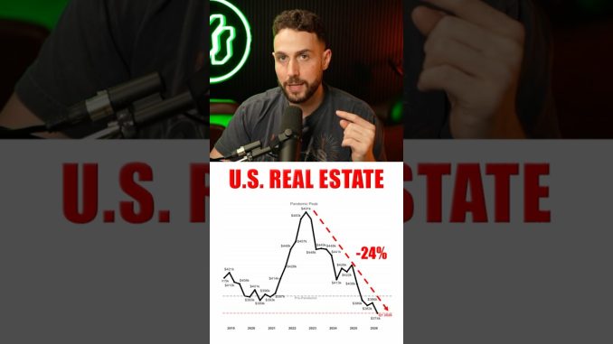 U.S. Real Estate is CRASHING