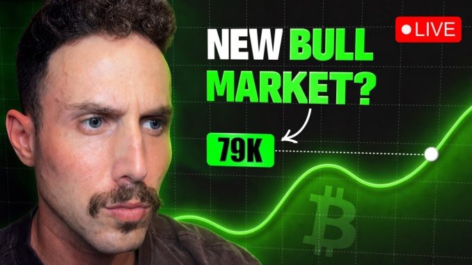 BITCOIN JUST HIT $79K! Is The New Bull Run Starting NOW?