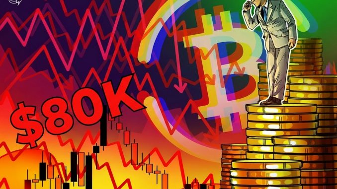 Bitcoin Bears At Risk Of $1.4B Liquidation If BTC Rallies To $80K