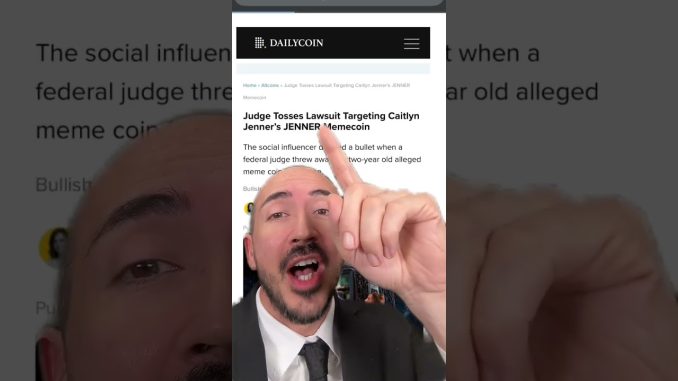 Caitlyn Jenner Memecoin DRAMA