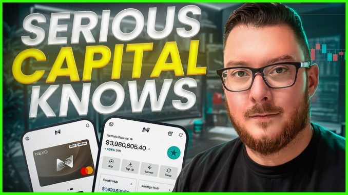 How Smart Money Stays Productive in This Market ( NEXO )