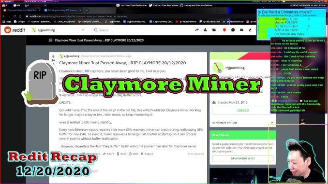 RIP CLAYMORE 12/20/2020 | Reddit Recap