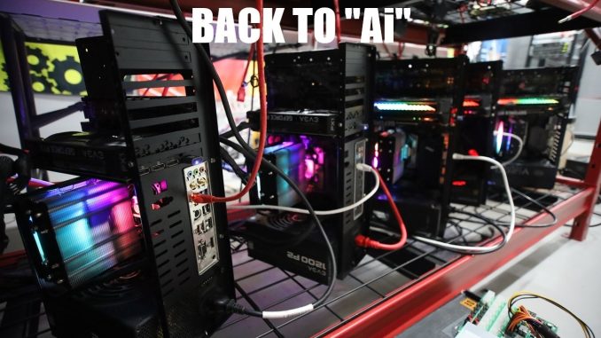 Rebuilding some of my GPU "Ai" Rigs LIVE!