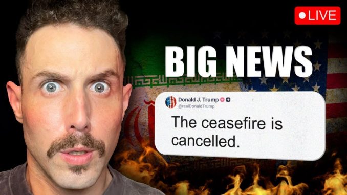 The Ceasefire Is CANCELLED? How Crypto Reacts to the Worst-Case Scenario
