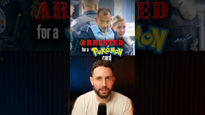Arrested Over POKÉMON Cards 💀