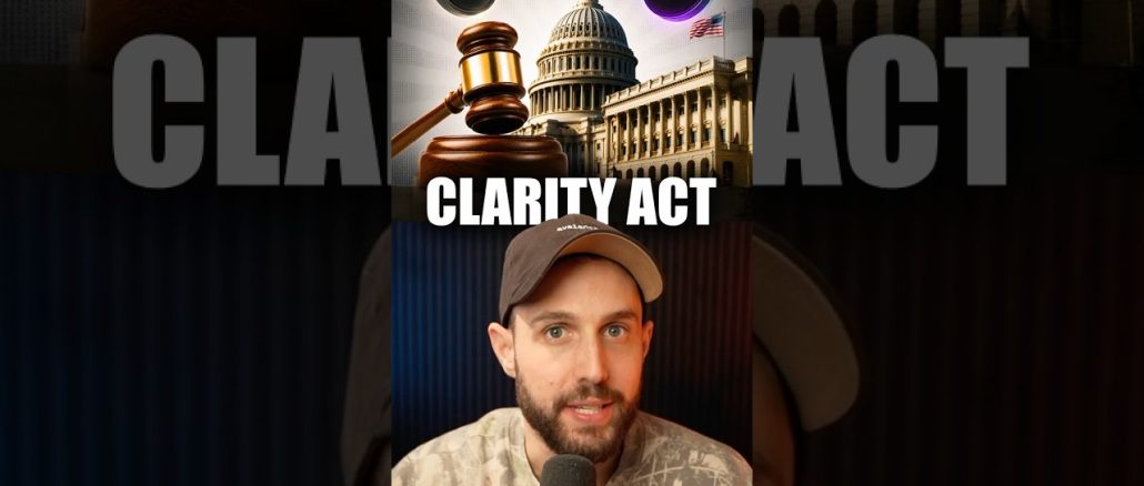 Clarity Act Will IGNITE Altcoins