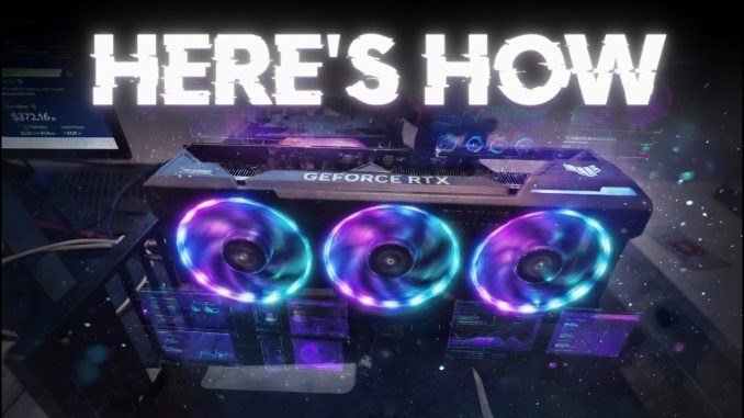 Make Money by Renting your GPU for Ai?