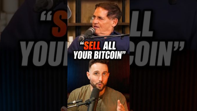 Mark Cuban SOLD His Bitcoin 😳