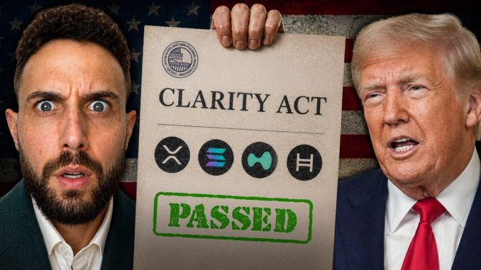 The CLARITY Act Just PASSED Senate (Here's What's Left)