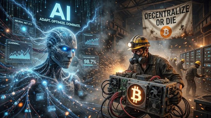 Bitcoin Mining vs Ai... what is happening?
