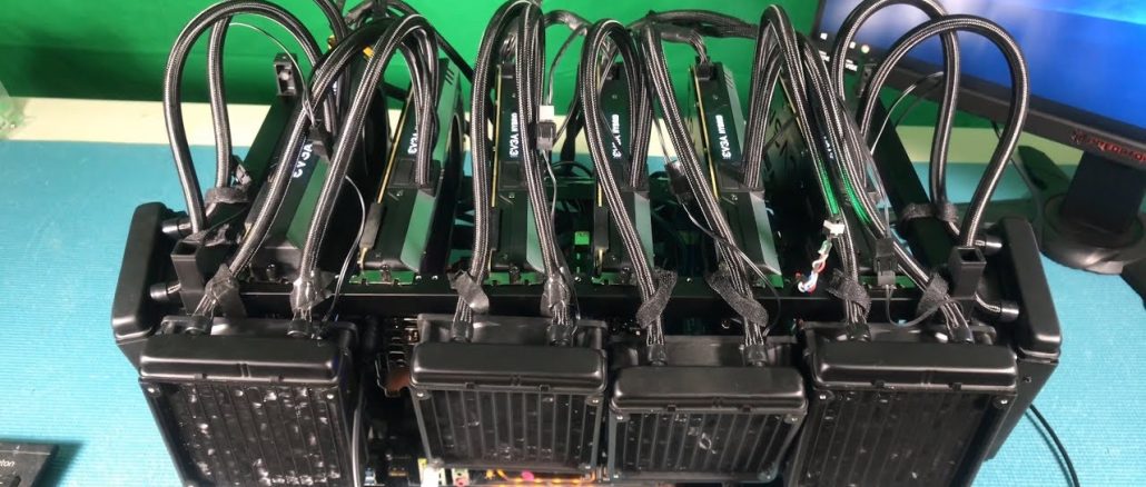 Cleaning My GPU Mining Rig - Time Lapse
