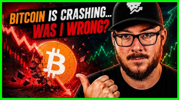 I publicly targeted $93k... Bitcoin crashed... was I wrong?