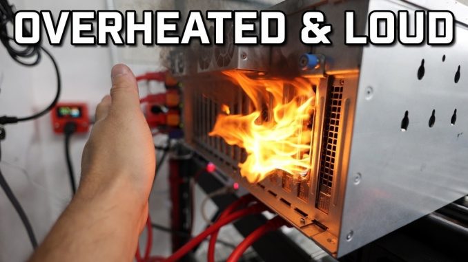 My "Ai" GPU Server Overheated the Moment It Got Rented...