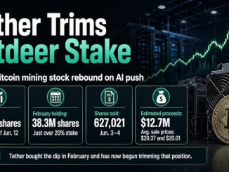 Tether Trims Bitdeer Stake After AI Push Lifts Bitcoin Mining Stock